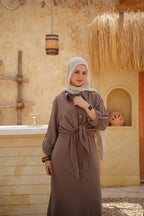 Luminea Capri Relaxed Shirt - Café Mocha