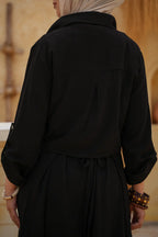 Luminea Capri Relaxed Shirt - Black