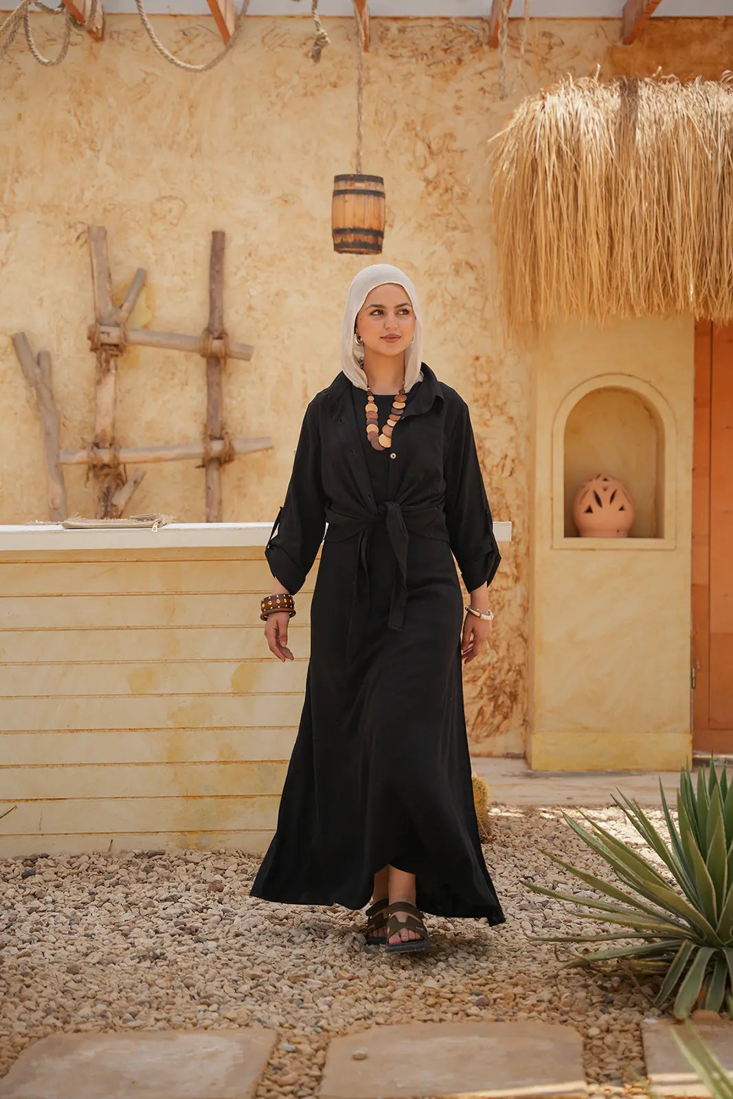 Luminea Capri Relaxed Shirt - Black