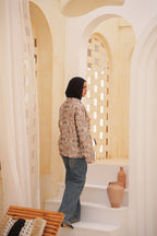 Indian Heritage Mosaic Embroidered Jacket