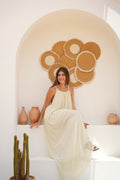 Luminea Parisian Polka Dot Maxi Dress - Butter Yellow